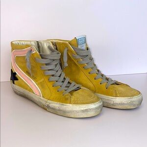 Golden Goose Deluxe Brand High-Top Sneakers
